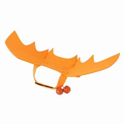 Noć vještica Odjeća za male kućne ljubimce Šešir Krila šišmiša Smiješna mačka Pas Cosplay kostim Umjetno krilo sa zvončićima od bundeve Pribor za Noć vještica