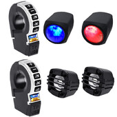 Χειρολαβή μοτοσικλέτας ​Ηχείο Ασύρματο ηχείο Bluetooth με ελαφρύ USB TF FM Κόρνες Ραδιόφωνο ​USB Φόρτιση Αδιάβροχο Στερεοφωνικό Ηχείο