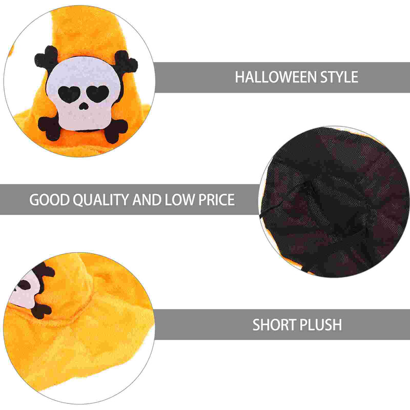 Boszorkány jelmezek kutyáknak Kalapok hordható macska cica Halloween fejdísz anya kalóz sál