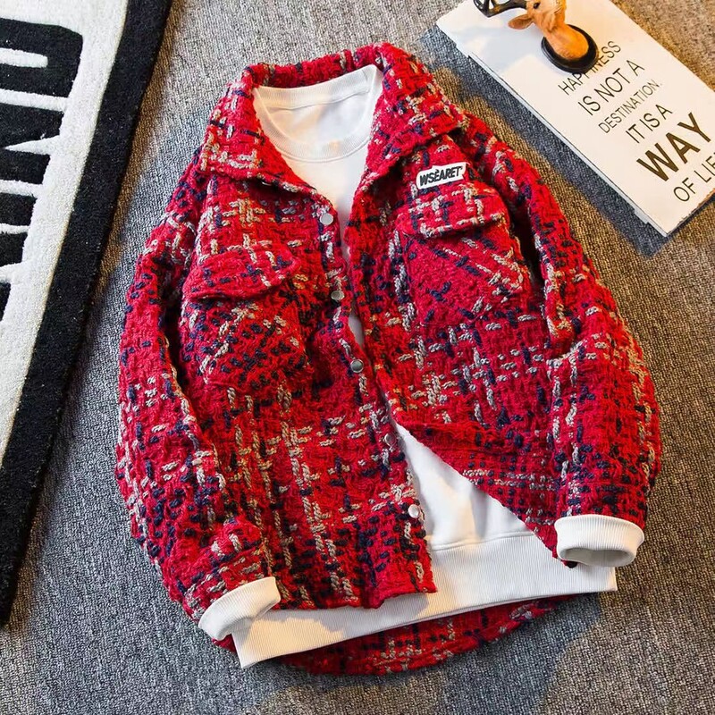 Primăvară Toamnă Cardigan noi pentru bărbați, la modă, la un singur piept, haină din tricot, cu cusături, colorblock, guler O, jachete pentru înjurător