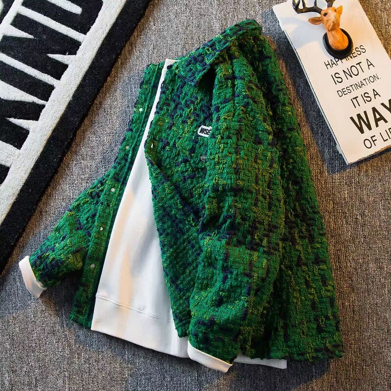 Primăvară Toamnă Cardigan noi pentru bărbați, la modă, la un singur piept, haină din tricot, cu cusături, colorblock, guler O, jachete pentru înjurător