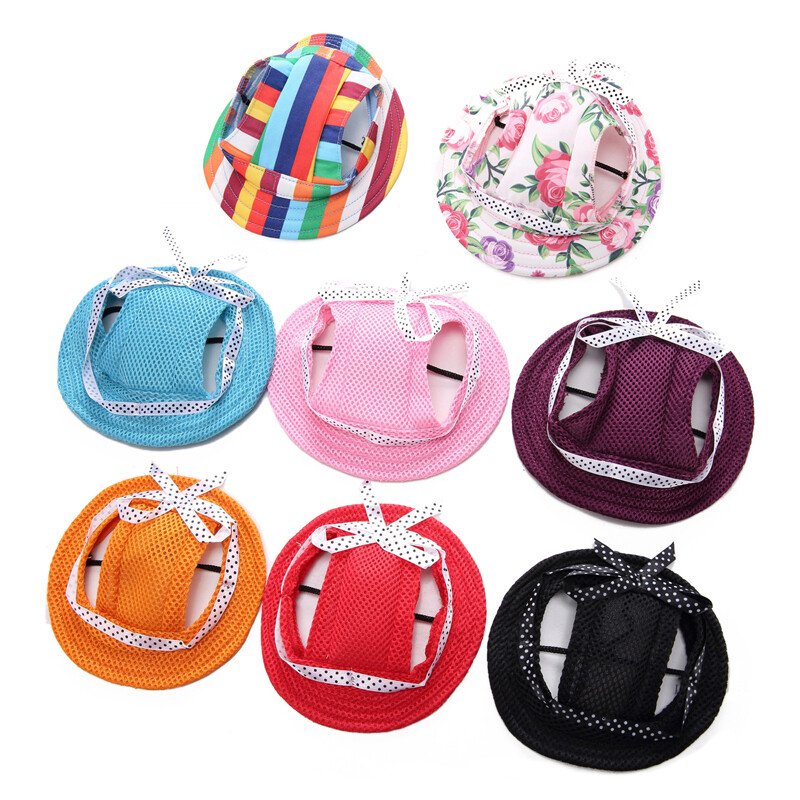 Mājdzīvnieka cepure suņu cepure beisbola cepure Vasaras kanvas suns tikai maziem mājdzīvnieku suņiem piederumiem āra pārgājieniem sporta vizieris kucēnam āra cepure