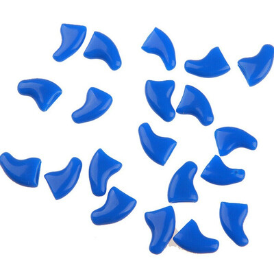 20 komada modne silikonske navlake za nokte, izdržljive, ležerne maske za zaštitu noktiju