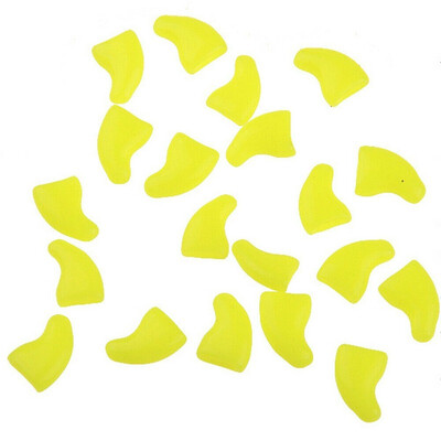 20 komada modne silikonske navlake za nokte, izdržljive, ležerne maske za zaštitu noktiju