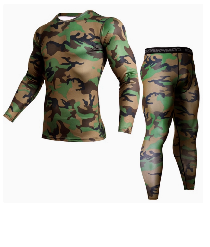  Sporta elastīgā t-krekla komplekts ar biksēm Sporta elastīgā t-krekla komplekts ar biksēm