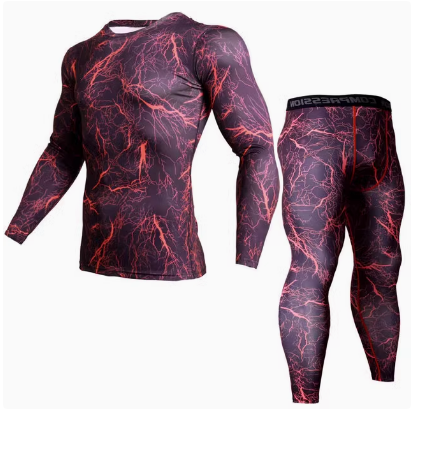  Sporta elastīgā t-krekla komplekts ar biksēm Sporta elastīgā t-krekla komplekts ar biksēm