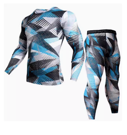  Spordi elastse t-särgi komplekt pükstega Sport elastse t-särgi komplekt pükstega