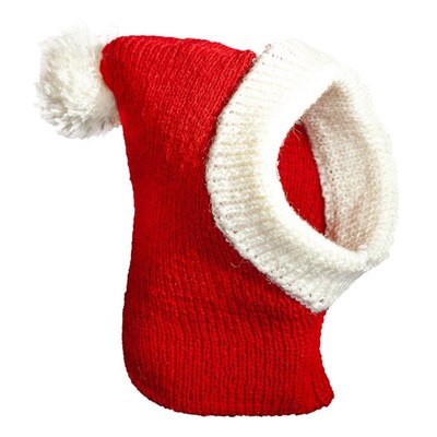 Kapmore 1db karácsonyi macskakalap kötött dekoratív meleg kutyasapka cica téli sapka újévhez kisállat kellékek kisállat kiegészítők