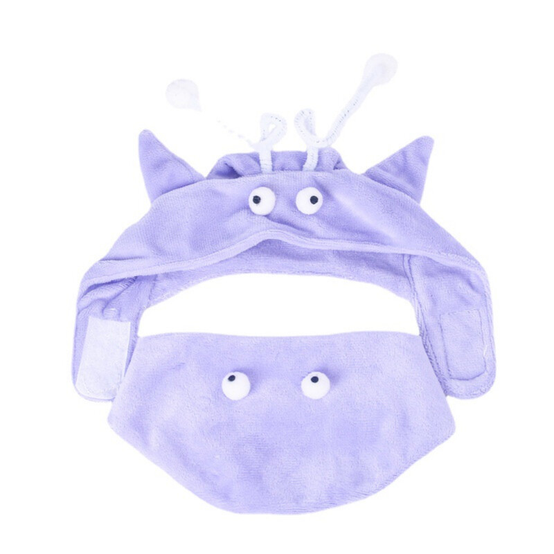 Mājdzīvnieka kostīms Galvas apģērbs ķircināt kaķa nūju Mazā bite Briesmonis kaķa suņa galvassega Jauka pārveidošanās cepure galvassega accesorios para