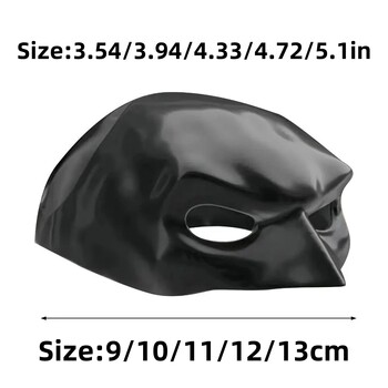 TONG Нови 5 размера Cat Bat Cool Man Mask Cat Avenger Mask Cute Bat Mask Pet Superhero Hat Cat Bat Cool Man Mask for Cat and Dogs