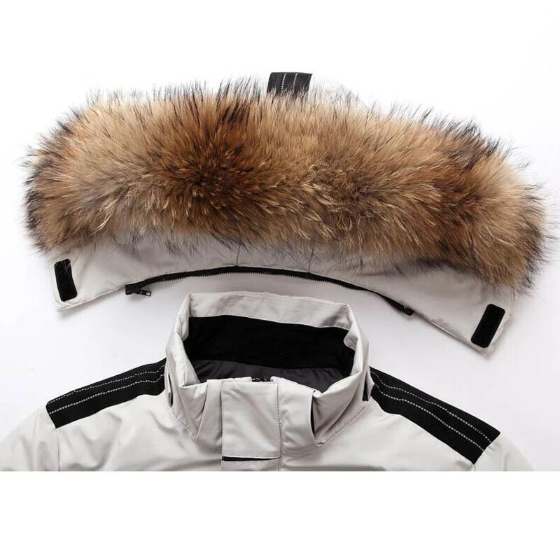 Ziemas mētelis Vīriešu vējjaka kažokādas ar kapuci bieza jaka Vīriešu ielas apģērbs Hiphop militārie mēteļi Long Parka jaqueta masculina