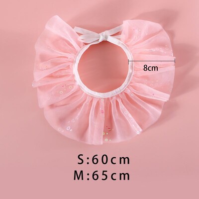 Mājas kaķa dzimšanas dienas ballītes cepures komplekts suņu cepures bantīte mežģīnes kaķa priekšgals, jauks mazs, vidējs suņu kostīms, cepure Mājdzīvnieku izstrādājumi kucēnu aksesuāri