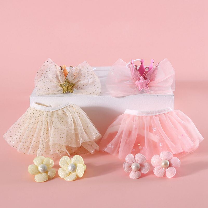 Mājas kaķa dzimšanas dienas ballītes cepures komplekts suņu cepures bantīte mežģīnes kaķa priekšgals, jauks mazs, vidējs suņu kostīms, cepure Mājdzīvnieku izstrādājumi kucēnu aksesuāri