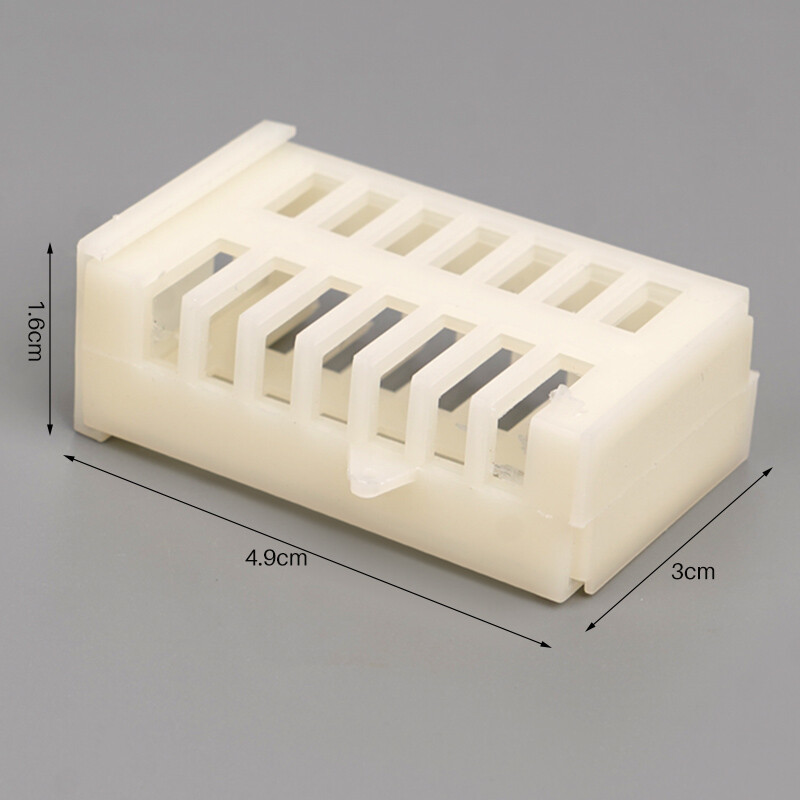 10 db műanyag méhkirálynő ketrec Méhészeti készlet Fehér Biztonsági Többfunkciós Stretch Hutchs Eszközök Méhészeti kellékek Eszközök