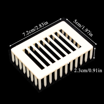 50 τμχ Queen Prisoner Prisoner Plastic Cage Apis Mellifera Apiary Insert Honeycomb Hive Needle Type Colony Worker Spado Bee Tools