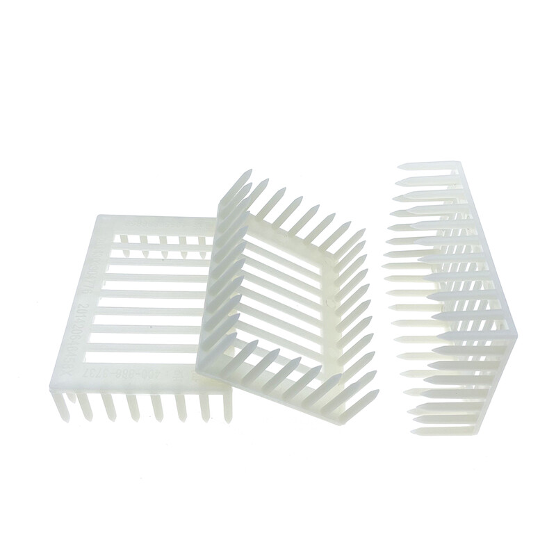 50 de bucăți Queen Prisoner Cușcă din plastic Apis Mellifera Stupină Inserție Fagure Stup Tip de ac Colony Worker Spado Bee Tools