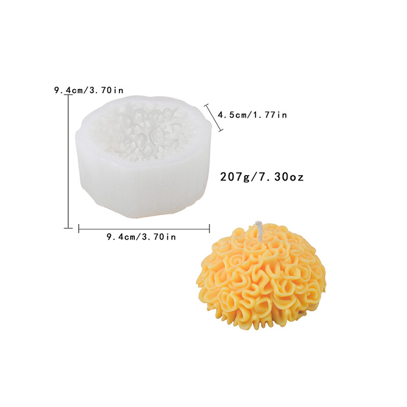 1gab, piramīdas pilienveida silikona veidne, sveču silikona izgatavošanas instrumenti, sveķi, vasks, polimērmāla amatniecības izgatavošana, ziepju sveķu veidne, epoksīda rez.