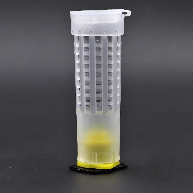 Kit de cupe pentru creșterea apiculturii 10 buc. Cuști cu role pentru păr albinei Suport pentru pahare pentru celule și accesorii pentru celule Echipament pentru apicultori