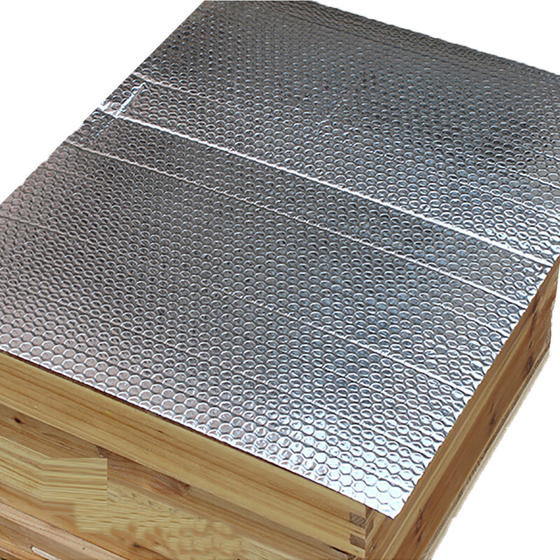 15 DB méhkas fészek méh fényvisszaverő fólia hőszigetelő borító bevonat esőálló ezüst hűtő napernyő méhészeti eszköz kellékek