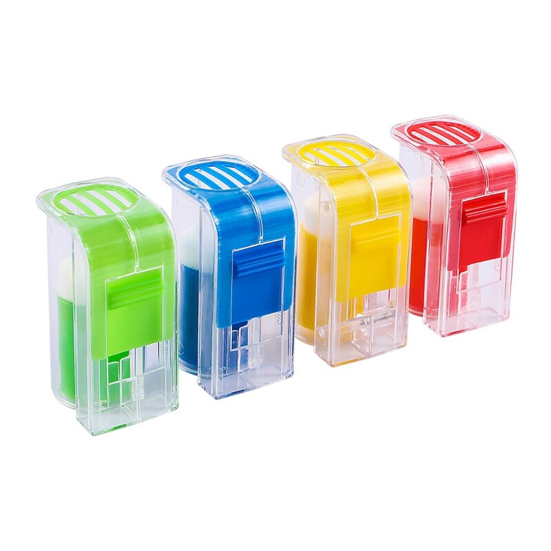 1 db Méhkirálynő jelölő fogó műanyag egykezes marker flakon dugattyú plüss méhészszerszám kerti méhészkirálynő méhfogó