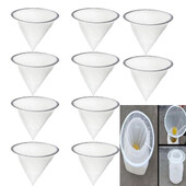 10gab Medus sieti Biškopības medus bišu filtra sieta maisiņš filtri ekstrakta instrumenti Biškopības rīks Biškopības filtra sieta