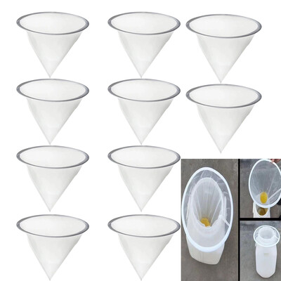 10gab Medus sieti Biškopības medus bišu filtra sieta maisiņš filtri ekstrakta instrumenti Biškopības rīks Biškopības filtra sieta