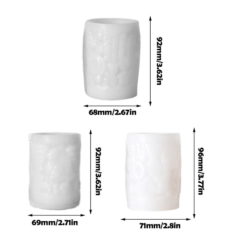 Ziemassvētku smaržojoša sveču silikona veidne Ziemassvētku eglītes burtu cilindriska aromātiska augstas kvalitātes sveču rotājumu veidne