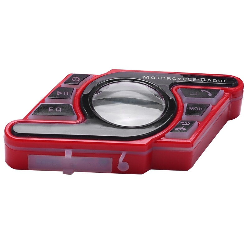 Motorkerékpáros audio kihangosító Bluetooth sztereó hangszóró Fm rádió vízálló Mp3 lejátszó