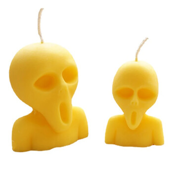 3D Skull Ghost σιλικόνη Καλούπι κεριών Halloween Ghost Aromatherapy Γύψινο σαπούνι Ρητίνη καλούπι χειροτεχνίας Εργαλείο κατασκευής δώρων απόκριες