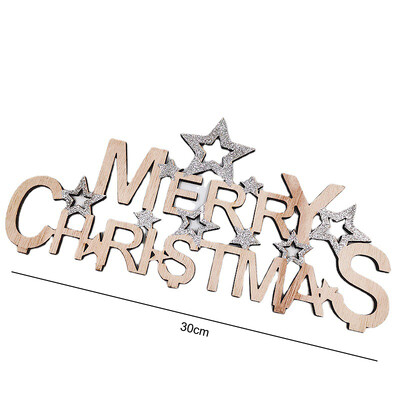 Koka eglīšu rotājumi, kafija, balta maza māja, vienkārši burti, eiropiešu, amerikāņu dekori