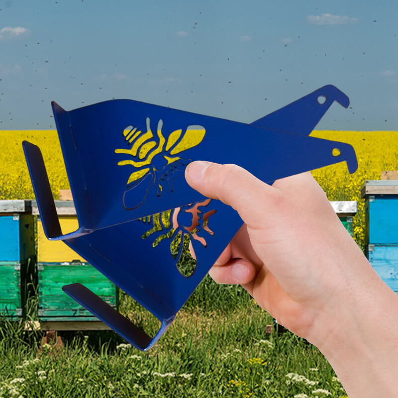 2 vnt. avilio apžiūros laikiklis, rūdims atsparus bičių avilio stovas bitininkystės įrankis avilio rėmo laikiklis, bitininkystės reikmenys