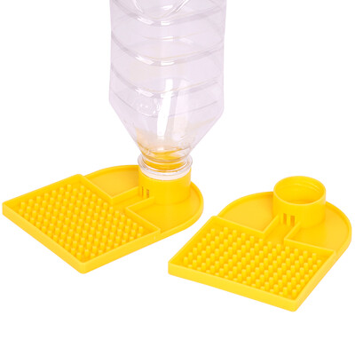 Noua alimentator pentru albine, intrarea apei potabile in Adaptor pentru poarta stupului, sticla minerala cu diametrul de 30 mm, instrumente de apicultura din plastic anti-inec