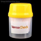 1 vnt. bitininkystės avilys varozės erkutės tikrinimo buteliukas, purkštuvas bitėms bitininko įrankiams