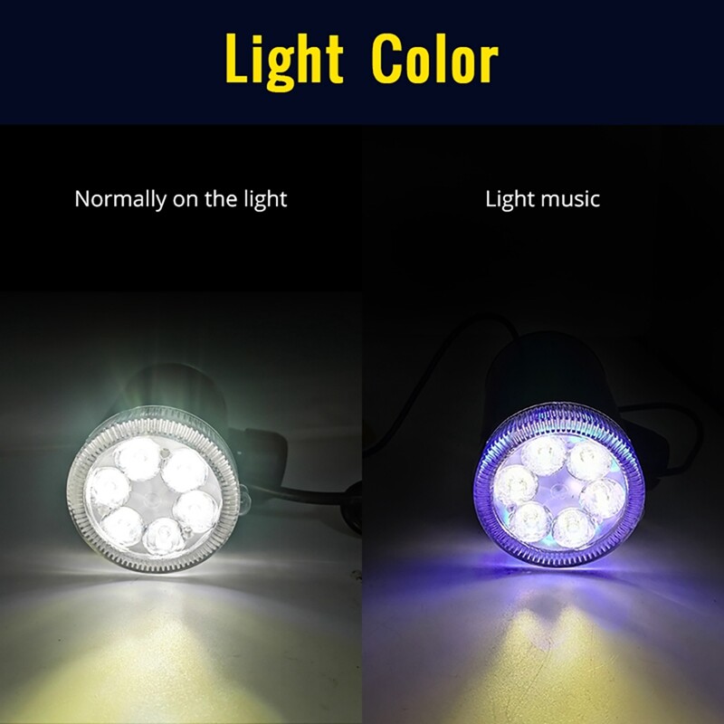 Motociklas Elektromobilis Garso Sistema Bluetooth Stereo Garsiakalbiai Muzikos grotuvas Nuotolinio valdymo pultas su LED prožektoriumi