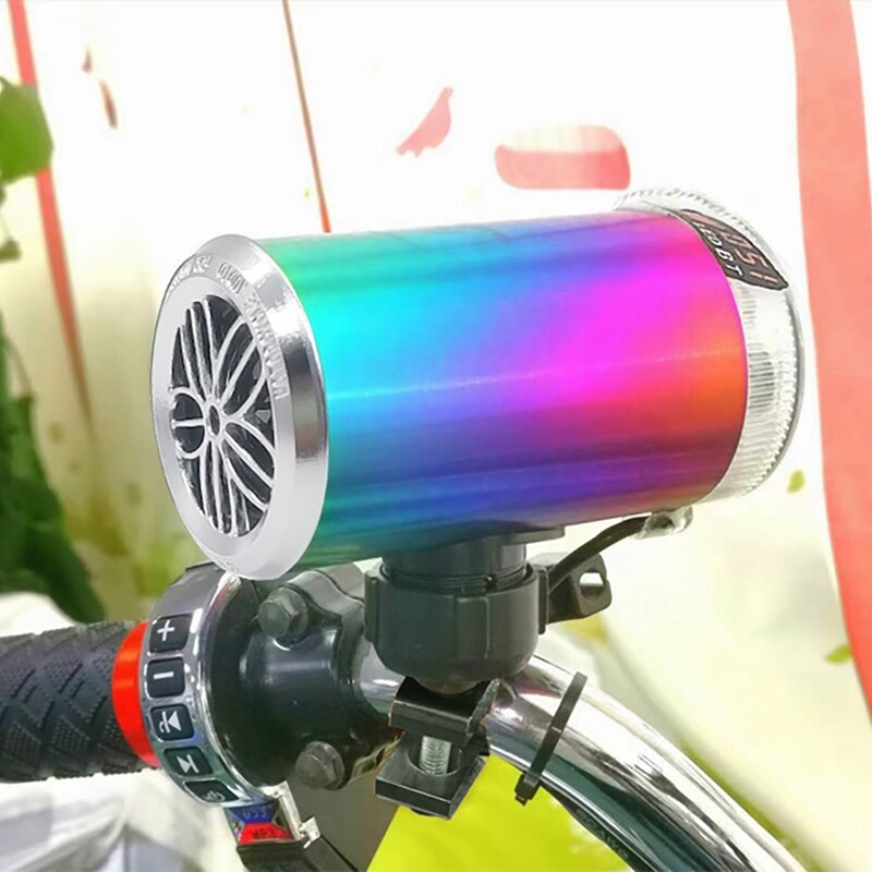 Motociklas Elektromobilis Garso Sistema Bluetooth Stereo Garsiakalbiai Muzikos grotuvas Nuotolinio valdymo pultas su LED prožektoriumi