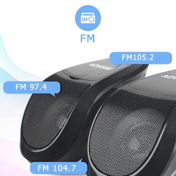 MT493 Мотоциклет MP3 Bluetooth радио усилвател Многофункционален високоговорител MP3 аудио система FM радио U диск TF карта Аксесоари