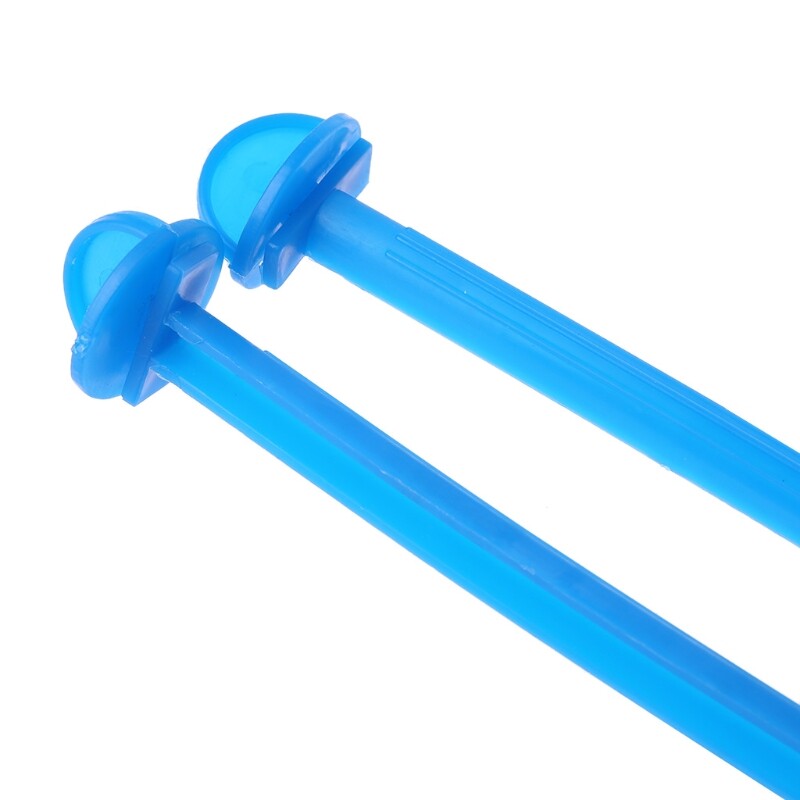 Πλαστικό κλουβί πέρκα 5 συσκευασιών Parrot Bird Standing Stick Grinding Bar for Small Bird Εύκολα στην εγκατάσταση Τυχαία χρώματα