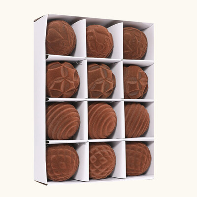 Χριστουγεννιάτικα Βελούδινα Στολίδια Μπάλας Κρεμαστά Χριστουγεννιάτικα στολίδια για τις γιορτές, Διακόσμηση Χριστουγεννιάτικου Δέντρου 12ΤΜ 6CM