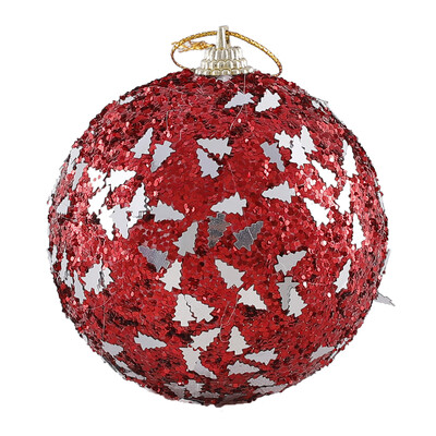 1/2/3buc 8cm bile roșii albe de Crăciun Pom de Crăciun ornamente suspendate decorațiuni pentru petreceri de Crăciun Anul Nou Noel Navidad 2024