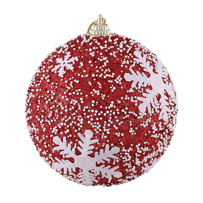 1/2/3buc 8cm bile roșii albe de Crăciun Pom de Crăciun ornamente suspendate decorațiuni pentru petreceri de Crăciun Anul Nou Noel Navidad 2024
