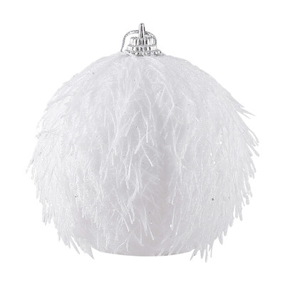 1/2/3buc 8cm bile roșii albe de Crăciun Pom de Crăciun ornamente suspendate decorațiuni pentru petreceri de Crăciun Anul Nou Noel Navidad 2024