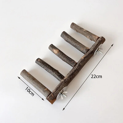 Φυσικό ξύλο μήλου κατοικίδιο παπαγάλος ακατέργαστο ξύλο πιρούνι Κλαδί δέντρου Βάση ράφι Σκίουρος πουλί Κλάδος χάμστερ Κούρνιες Chew Bite Toys Stick