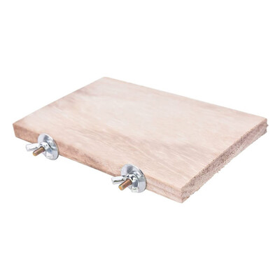 Platformă cu suport pătrat Suport din lemn Accesorii pentru cușcă de păsări Biban pentru animale de companie mici Chinchilla Veveriță Hamster Păsări Stand