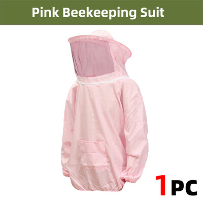 1 gab. Biškopības aizsargapģērbs, elpojošs plīvurs, viegli noņemams Biškopja kleita ar cepures komplektu.