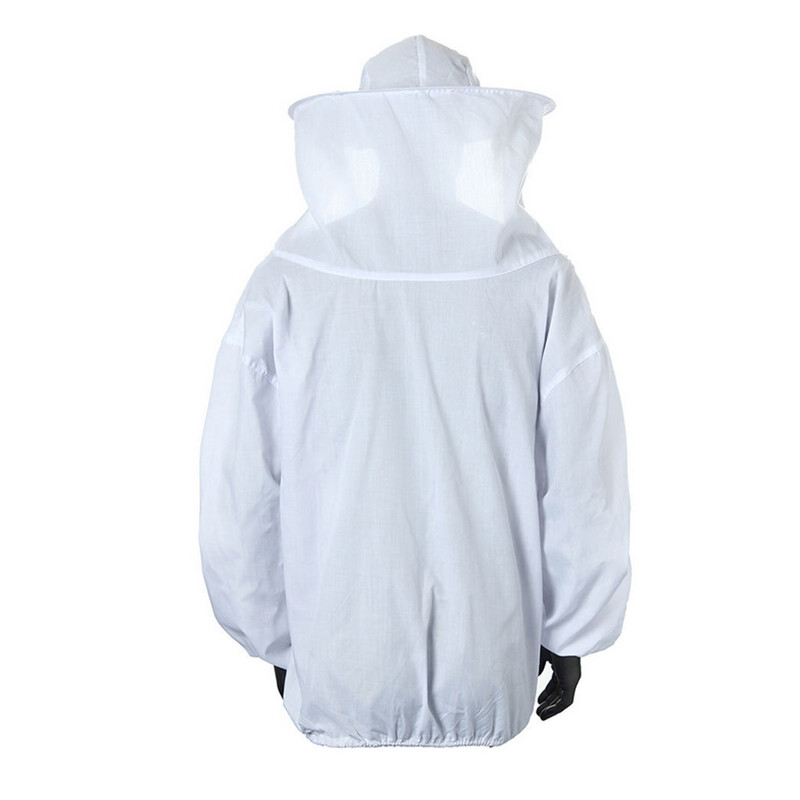 1 gab. Biškopības aizsargapģērbs, elpojošs plīvurs, viegli noņemams Biškopja kleita ar cepures komplektu.