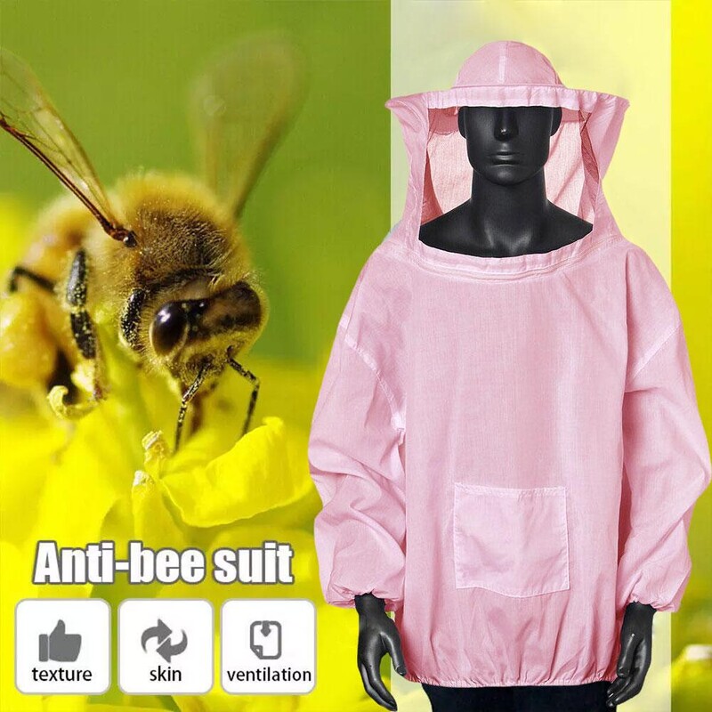 Siāmas biškopības uzvalks Bišu apģērbs Pretbišu aizsargapģērbs Pret bitēm Apaļa cepure Bite Apģērbs Lauksaimniecības aprīkojums Kombinezons Y9C2