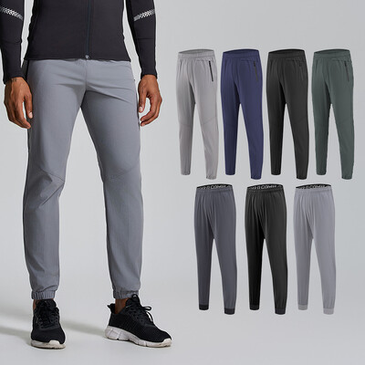 Pantaloni de sport pentru bărbați pentru pantaloni de antrenament Lycra Fitness Alergare Baschet Haine Dry Fit Pans Gym Man Workout Pantaloni de sport Dry Fit