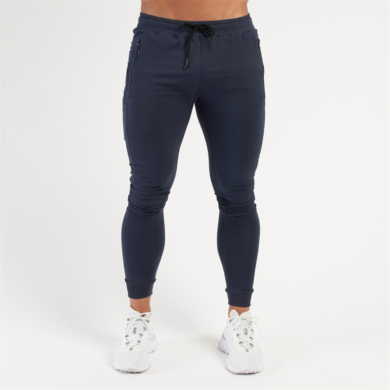 Φθινοπωρινό παντελόνι Joggers Ανδρικό βαμβακερό φούτερ Τρέξιμο Trackpants γυμναστήριο Προπόνηση γυμναστικής Skinny παντελόνι Αντρικό αθλητικό πάτο προπόνησης