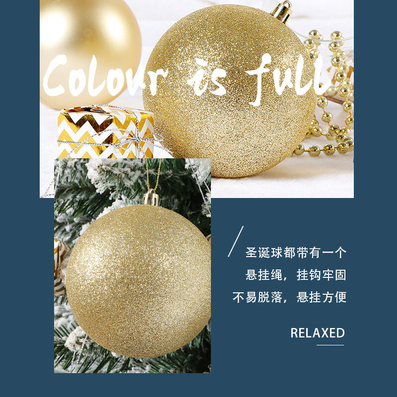 10 CM 4 bucăți în formă de pulbere de șapte din plastic galvanizat mat, decorațiuni pentru brad de Crăciun, pandantiv pentru bile de Crăciun.