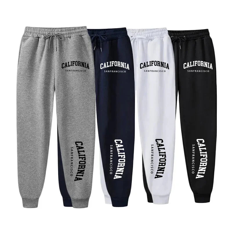 Jogging Pantaloni sport pentru bărbați Pantaloni de trening de zi cu zi Reduceri fierbinți Casual Versatil 2024 Noua modă The Four Seasons Îmbrăcăminte pentru bărbați